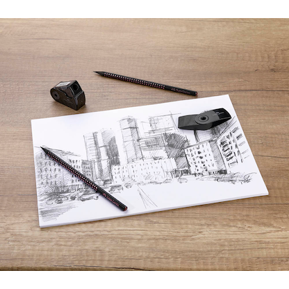 Artikelbild 4 für FABER-CASTELL Midnight rose Bleistift-Set B schwarz/rose, 1 Set, Artikelnummer 589501