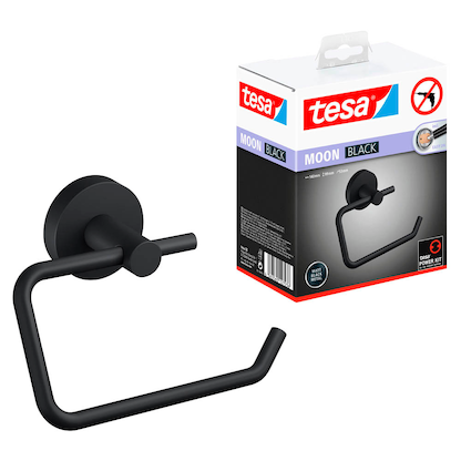 Artikelbild für tesa Toilettenpapierhalter MOON schwarz, Artikelnummer 554711