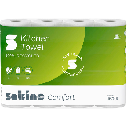 Artikelbild 2 für Satino Küchenrollen comfort 2-lagig, 4 Rollen, Artikelnummer 241707
