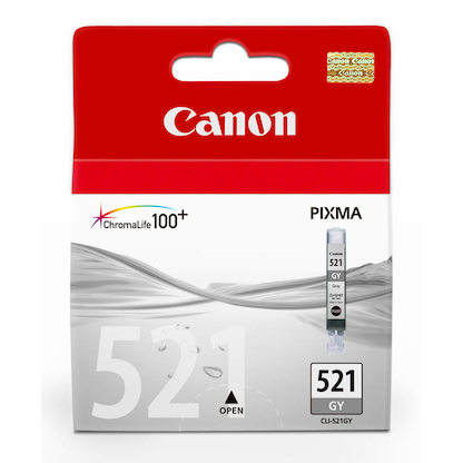 Artikelbild 2 für Canon CLI-521 GY grau Druckerpatrone, Artikelnummer 255216