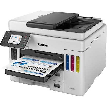 Artikelbild 4 für Canon MAXIFY GX7050 4 in 1 Tintenstrahl-Multifunktionsdrucker grau, Artikelnummer 458697