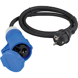 Artikelbild 1 für as-Schwabe Camping Französischer Standard Adapterleitung 1,5 m schwarz, Artikelnummer 973596