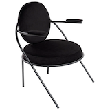 Artikelbild 1 für meet powered by PAPERFLOW Sessel SATURNE schwarz Stoff, 1 St., Artikelnummer 231443