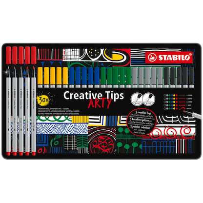 Artikelbild 6 für STABILO ARTY CLASSIC Filzstifte farbsortiert, 30 St., Artikelnummer 363677