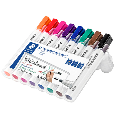 Artikelbild 2 für STAEDTLER Lumocolor Whiteboard-Marker farbsortiert 2,0 mm, 8 St., Artikelnummer 347296