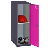 Artikelbild 1 für Simonrack Spind SIMONLOCKER DISM SINGLE anthrazit, pink 8425437116773, 1 Schließfach 30,0 x 50,0 x 91,5 cm, Artikelnummer 354591