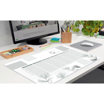 Artikelbild 4 für SIGEL Schreibtischunterlage DESIGN khaki/weiß Papier 59,5 x 41,0 cm, 30 Blatt, Artikelnummer 405239