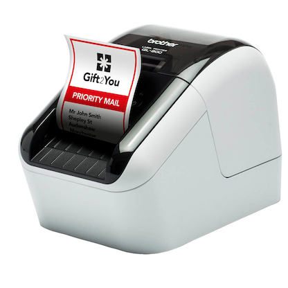 Artikelbild 3 für brother QL-800 Etikettendrucker weiß, schwarz, Artikelnummer 350020