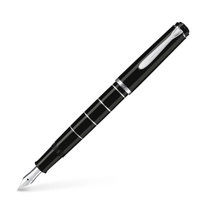 Artikelbild 1 für Pelikan Classic M 215 Kolbenfüller schwarz hochglänzend M (mittel), Artikelnummer 411266