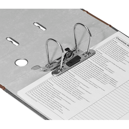 Artikelbild 7 für AKTION: 10 LEITZ 1080 Ordner braun marmoriert Karton 8,0 cm DIN A4, Artikelnummer 653778
