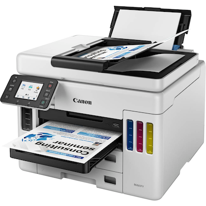 Artikelbild 6 für Canon MAXIFY GX7050 4 in 1 Tintenstrahl-Multifunktionsdrucker grau, Artikelnummer 458697