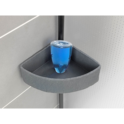 Artikelbild 10 für WENKO Teleskop-Duschregal Villata schwarz 28,0 x 20,5 x 78,0-275,0 cm, Artikelnummer 804231