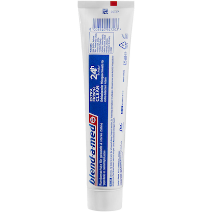 Artikelbild 2 für blend-a-med EXTRA FRISCH CLEAN Zahnpasta 125 ml, Artikelnummer 273407