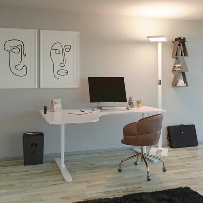 Artikelbild 7 für Hansa LED Saphir plus Stehlampe weiß 80 W, Artikelnummer 617777