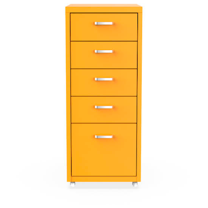 Artikelbild 5 für FlexiSpot Rollcontainer orange 5 Auszüge 28,0 x 41,0 x 69,0 cm, Artikelnummer 656623