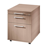 Artikelbild 1 für HAMMERBACHER AC20 Rollcontainer nussbaum 3 Auszüge 42,8 x 58,0 x 59,0 cm, Artikelnummer 984427