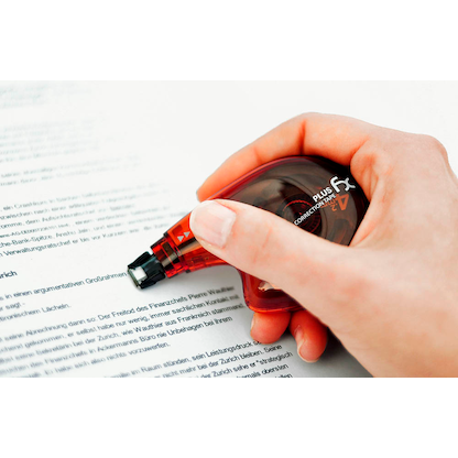 Artikelbild 3 für PLUS JAPAN Korrekturroller PLUS Corrections Tape FX 4,2 mm, Artikelnummer 787952