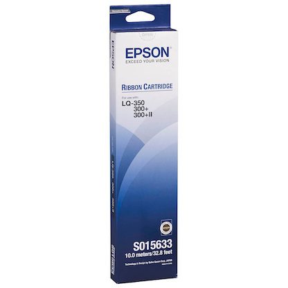 Artikelbild 2 für EPSON S015633 schwarz Farbband, 1 St., Artikelnummer 207506