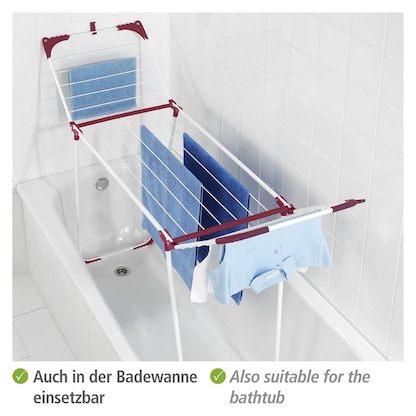 Artikelbild 6 für WENKO Wäscheständer Summer Dry weiß, rosa, Artikelnummer 531835