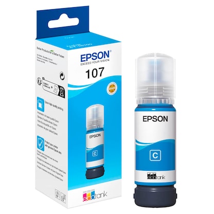 Artikelbild 24 für EPSON 107/T09B2 cyan Tintenflasche, Artikelnummer 916284