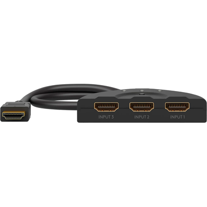 Artikelbild 2 für goobay HDMI™-Umschaltbox 3 auf 1 (4K @ 60 Hz) HDMI-Switch, Artikelnummer 993541