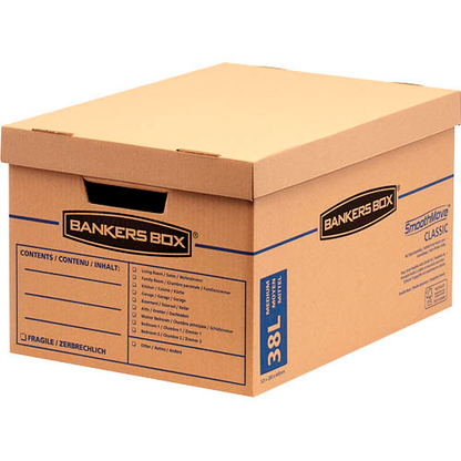 Artikelbild 2 für 10 Bankers Box Umzugskartons SmoothMove Umzugsbox 47,0 x 33,5 x 27,0 cm, Artikelnummer 539139