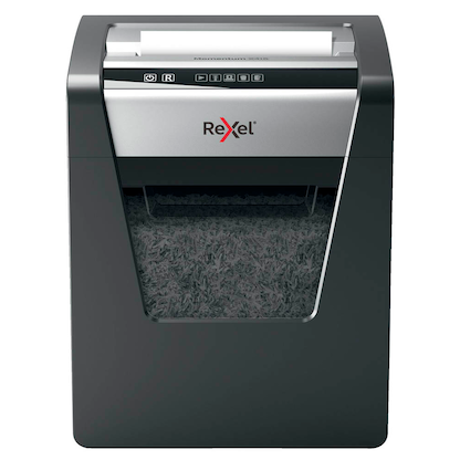 Artikelbild 21 für AKTION: Rexel Momentum X415 Aktenvernichter mit Partikelschnitt P-4, 4 x 40 mm, bis 15 Blatt, schwarz mit 15 Euro CashBack, Artikelnummer 643763