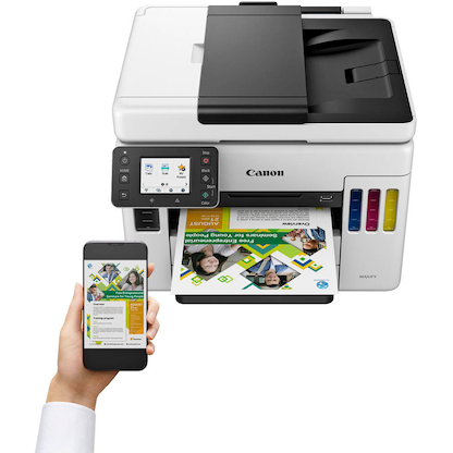 Artikelbild 7 für Canon MAXIFY GX7050 4 in 1 Tintenstrahl-Multifunktionsdrucker grau, Artikelnummer 458697