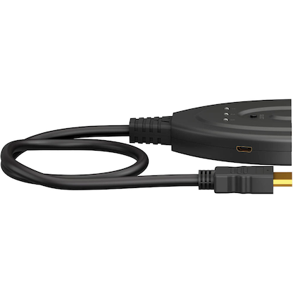 Artikelbild 3 für goobay HDMI™-Umschaltbox 3 auf 1 (4K @ 60 Hz) HDMI-Switch, Artikelnummer 993541