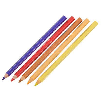 Artikelbild 3 für FABER-CASTELL Dino Jumbo Grip Buntstifte farbsortiert, 10 St., Artikelnummer 277869