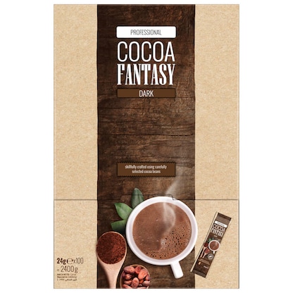 Artikelbild 2 für COCOA FANTASY DARK Trinkschokolade 100 St., Artikelnummer 393229