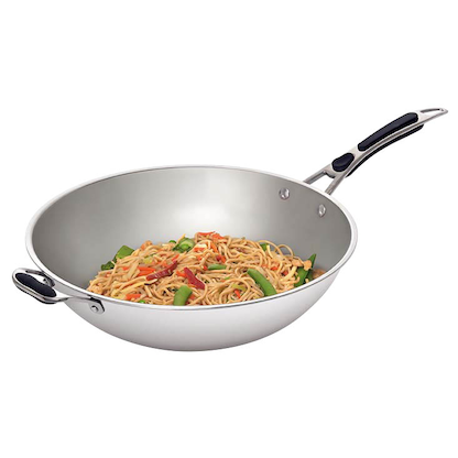 Artikelbild 5 für Bartscher Wok W360R silber 36,0 cm, Artikelnummer 425909