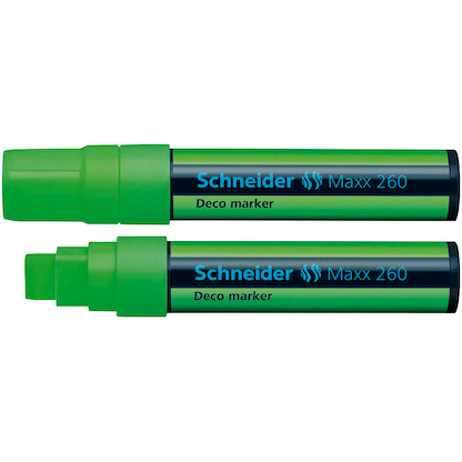 Artikelbild für Schneider Maxx 260 Kreidemarker grün 5,0 - 15,0 mm, 1 St., Artikelnummer 353920