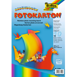 Artikelbild 1 für folia Fotokarton Regenbogen farbsortiert 300 g/qm 10 St., Artikelnummer 963803