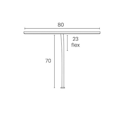 Artikelbild 2 für unilux STRATA LED-Schreibtischlampe weiß 12,7 W mit Tischklemme, Artikelnummer 163424
