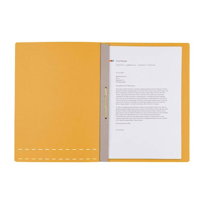 Artikelbild 2 für ELBA Pendelhefter Karton gelb 1 x Amtsheftung, Artikelnummer 332803