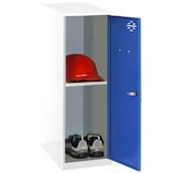 Artikelbild 1 für Simonrack Spind SIMONLOCKER DISM weiß, blau 8425437119354, 1 Schließfach 40,0 x 50,0 x 91,5 cm, Artikelnummer 355269