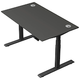 Artikelbild 1 für Kerkmann Move 2 Plus elektrisch höhenverstellbarer Schreibtisch anthrazit rechteckig, T-Fuß-Gestell anthrazit 140,0 x 80,0 cm, Artikelnummer 519909