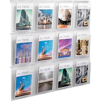 Artikelbild 4 für helit Wandprospekthalter the placativ transparent DIN A4, Artikelnummer 576855