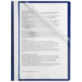 Artikelbild 1 für 25 dots Schnellhefter Kunststoff dunkelblau DIN A4, Artikelnummer 917221