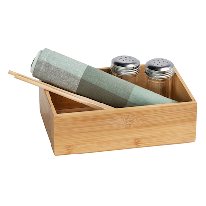 Artikelbild 3 für 2 WENKO Terra Ordnungsboxen braun 22,0 x 15,0 x 7,0 cm, Artikelnummer 806333