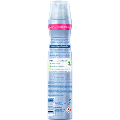 Artikelbild 2 für NIVEA EXTRA STRONG Styling Spray 250,0 ml, Artikelnummer 577922