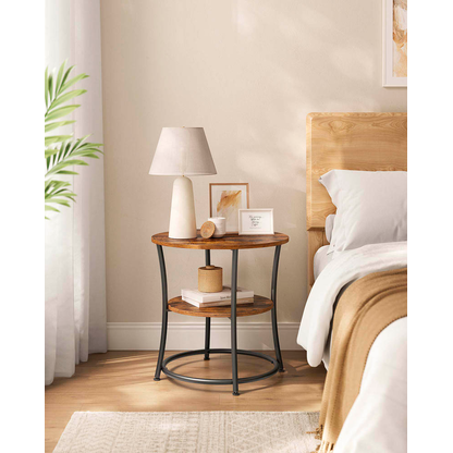 Artikelbild 3 für VASAGLE Beistelltisch braun 55,0 x 55,0 x 55,0 cm, Artikelnummer 291999