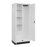 Artikelbild 1 für CP Putzmittelschrank Classic PLUS 080120-02 S10014 verkehrsweiß 80,0 x 50,0 x 195,0 cm, aufgebaut, Artikelnummer 317889