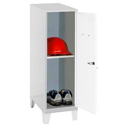 Artikelbild für Simonrack Spind SIMONLOCKER DISM grau, weiß 8425437120701, 1 Schließfach 30,0 x 50,0 x 101,5 cm, Artikelnummer 355788