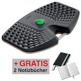 Artikelbild 1 für AKTION: LEITZ Ergo Active Balance-Board dunkelgrau 31,6 x 54,0 x 6,9 cm + GRATIS 2x LEITZ Notizbuch DIN A6 kariert, Artikelnummer 718678