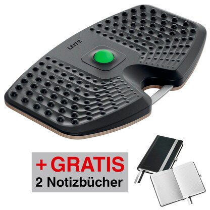 Artikelbild 21 für AKTION: LEITZ Ergo Active Balance-Board dunkelgrau 31,6 x 54,0 x 6,9 cm + GRATIS 2x LEITZ Notizbuch DIN A6 kariert, Artikelnummer 718678