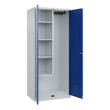 Artikelbild 1 für CP Putzmittelschrank Classic PLUS 080100-02 S10003 enzianblau, lichtgrau 80,0 x 50,0 x 185,0 cm, aufgebaut, Artikelnummer 318947