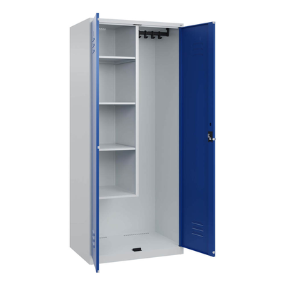 Artikelbild 12 für CP Putzmittelschrank Classic PLUS 080100-02 S10003 enzianblau, lichtgrau 80,0 x 50,0 x 185,0 cm, aufgebaut, Artikelnummer 318947