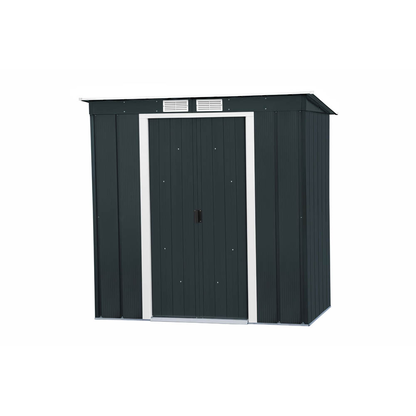 Artikelbild 11 für tepro Gerätehaus Pent Roof Eco 6x4, anthrazit, Artikelnummer 328999